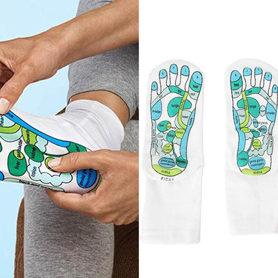 Calcetines de Acupresión con Dedos Separados