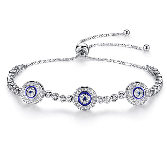 Pulsera de Moda Ajustable con Diseño de Ojo