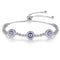 Pulsera de Moda Ajustable con Diseño de Ojo