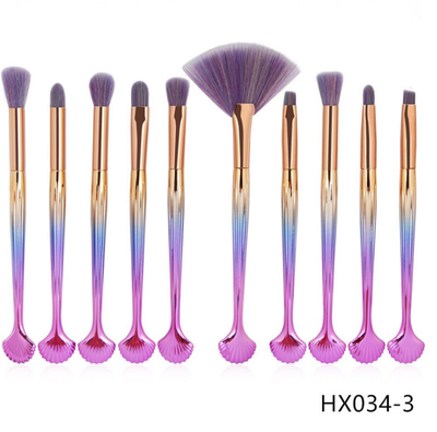Set de Brochas de Maquillaje Shell - Cerdas Púrpura - Image 5