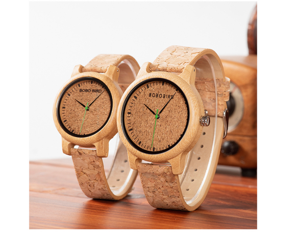 Relojes de Bambú y Madera Ecológicos