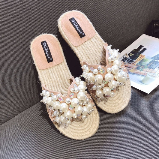 Zapatos planos abiertos con strass - Image 12