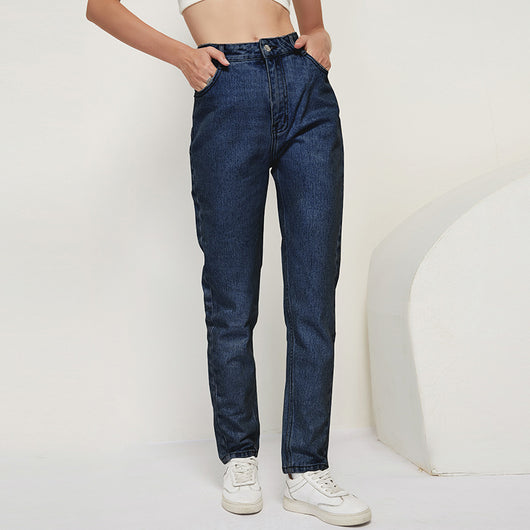 Pantalones de Mezclilla Rectos para Mujer - Image 5