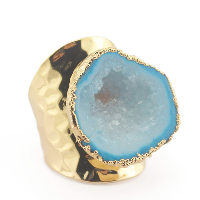 Anillos Ajustables con Piedra Druzy Yauvana - Image 15