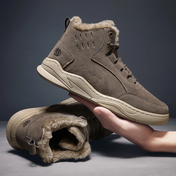 Botas Martin para Hombre con Forro Cálido y Caña Alta