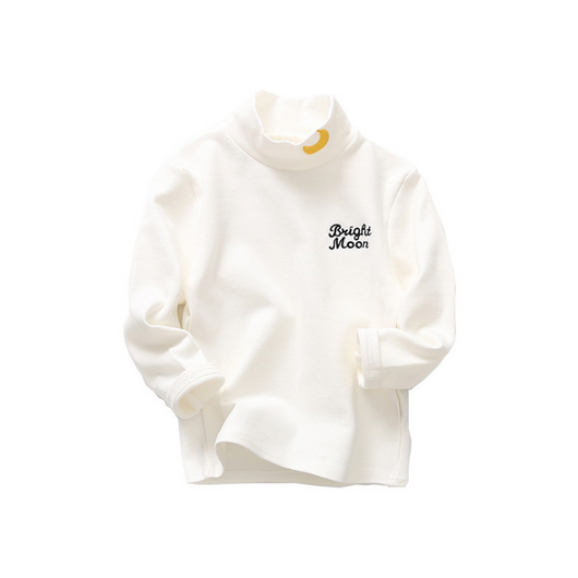 Camiseta Térmica Infantil de Cuello Alto - Algodón Puro para Niños y Niñas - Image 8