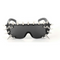 Sunglasses Rivets Bold Personality - Handcrafted Design