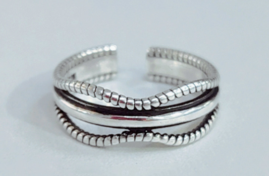Anillo Onda Suave