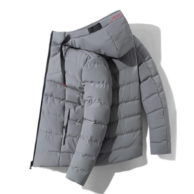 Chaqueta Acolchada Gruesa Estilo Hong Kong para Hombre - Image 11