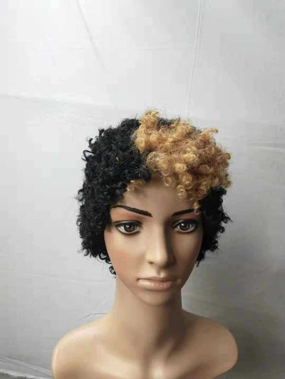 Peluca Corta Estilo Europeo y Americano - Image 3