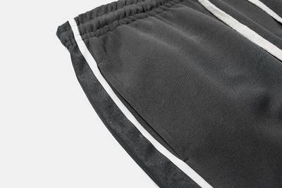 Pantalones de Chándal Retro para Hombre con Cintura Elástica y Franjas Laterales - Image 6