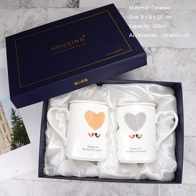 Tazas de Cerámica para Parejas - Diseño Personalizado de Amor - Image 9
