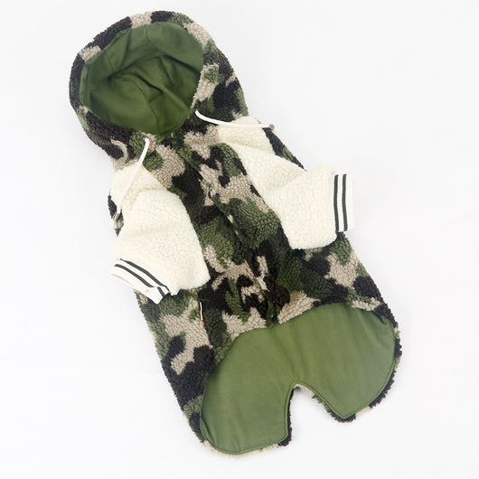 Ropa de Camuflaje para Perros Grandes - Golden Retriever, Labrador y Samoyedo - Image 3