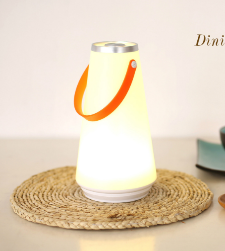Lámpara LED Creativa con Carga Inalámbrica para Mesita de Noche - Image 4