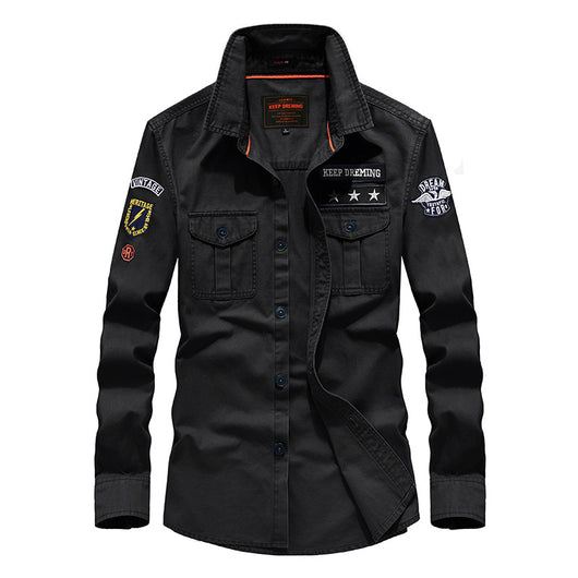 Camisa Militar de Trabajo en Algodón Premium - Image 10