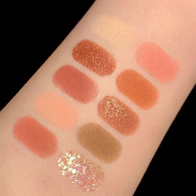 Paleta de Sombras Melocotón Tonos Tierra Mate y Brillante para Principiantes - Image 3