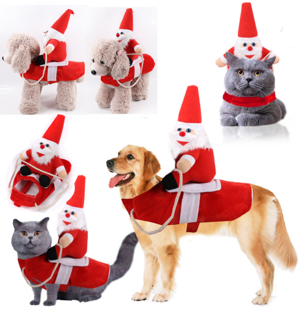 Ropa Navideña para Mascotas - Abrigos de Invierno para Perros y Gatos