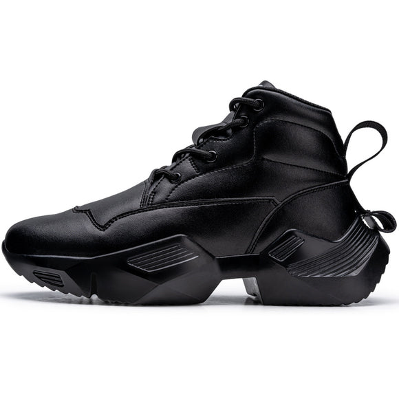 Zapatillas Altas Samurai para Hombre - Estilo Clásico Negro