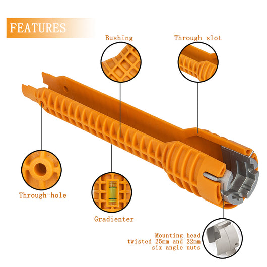 Llave Inglesa Multifunción para Grifos y Tuberías - Image 4