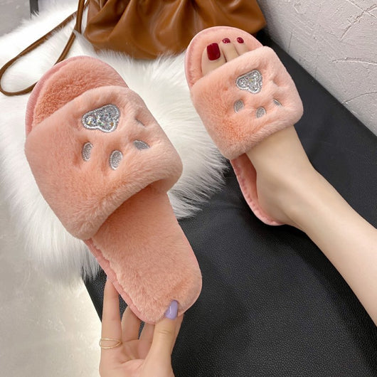 Pantuflas de Algodón con Suela Suave - Zapatos Cálidos para el Hogar - Image 17