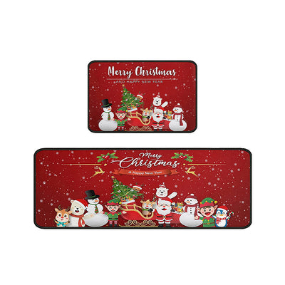 Tapete Navideño Decorativo para Puerta - Bienvenida Festiva - Image 11