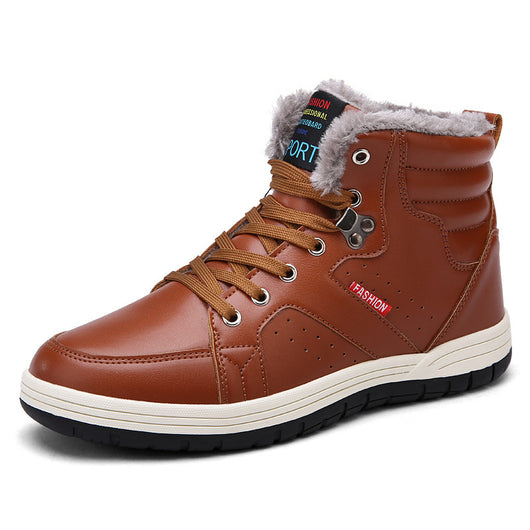 Zapatillas Altas de Algodón para Hombre - Image 7