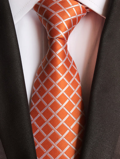 Conjunto Elegante de Corbata, Bufanda y Puños para Hombre - Image 13