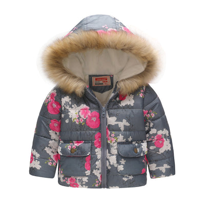 Chaqueta Térmica Infantil con Capucha - Algodón Grueso Acolchado Unisex - Image 29