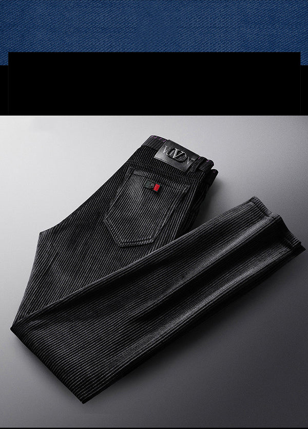 Pantalones de Pana Gruesa Winter Plus - Cómodo y Elegante para Clima Frío