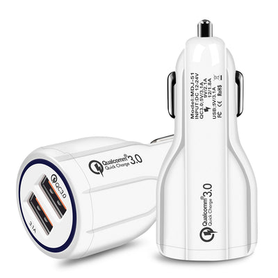 Cargador Rápido Dual USB QC 3.0 para Auto - Carga Ultra Rápida - Image 6