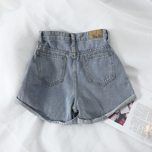Shorts de Mezclilla Cintura Alta para Mujer - Image 2