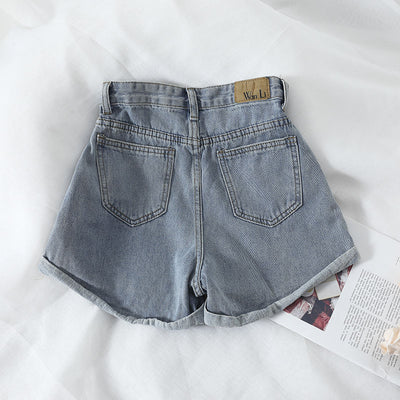 Shorts de Mezclilla Cintura Alta para Mujer - Image 2