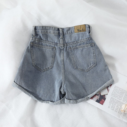 Shorts de Mezclilla Cintura Alta para Mujer - Image 2