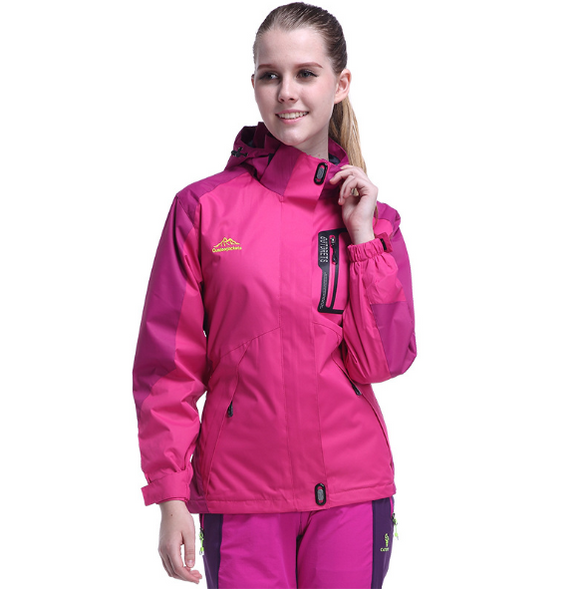 Chaqueta Impermeable y Cortavientos para Mujer