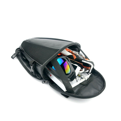 Mochila Impermeable para Moto - Bolsa Trasera de Asiento con Correas de Hombro - Image 3