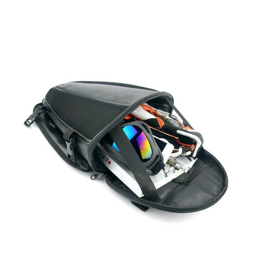 Mochila Impermeable para Moto - Bolsa Trasera de Asiento con Correas de Hombro - Image 3
