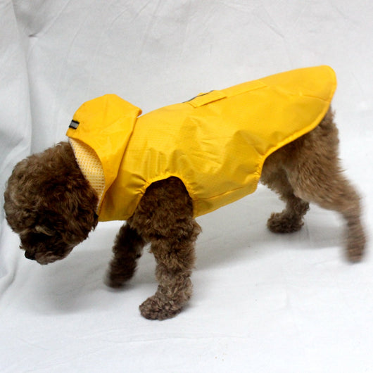 Impermeable Reflectante para Perros Grandes - Abrigo Integral Resistente al Agua
