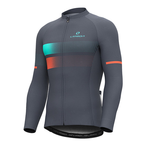 Men's Long Sleeve Cycling Jersey - Comfort and Style