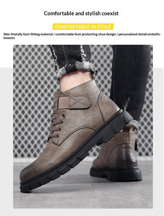 Botas Altas de Algodón con Forro Térmico y Suela Antideslizante - Image 15