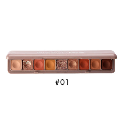 Paleta de Sombras Nine-Color para Ojos con Aplicador de Punta - Image 9