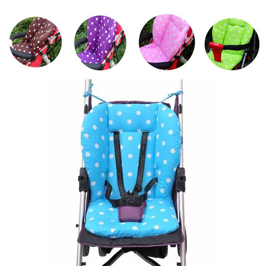 Cojín Acolchado para Carriola y Silla de Auto - Diseño Arcoíris Suave y Grueso