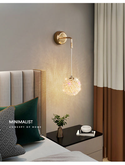 Lámpara de Pared Cristal Elegante para Sala, Balcón y Pasillo - Image 9