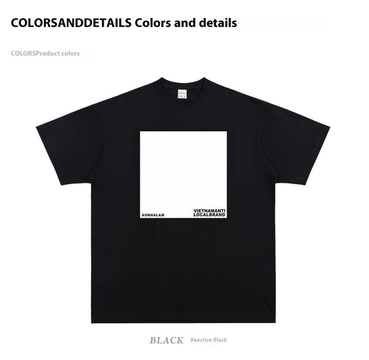 Playera de Algodón Puro con Diseño Luminoso - Unisex Holgada - Image 11