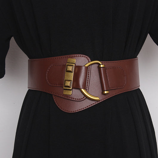 Cinturón Elástico Ancho para Mujer - Decorativo Versátil para Vestidos, Suéteres y Abrigos - Image 22