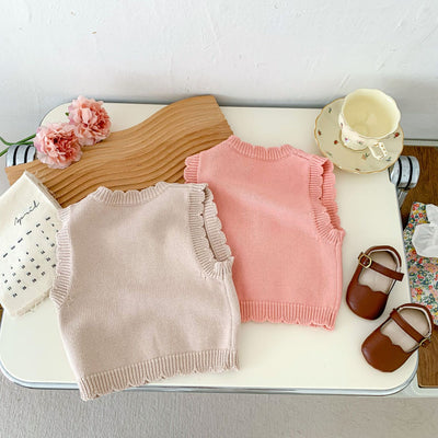 Chaleco Cardigan Infantil con Estampado de Conejitos - Image 14