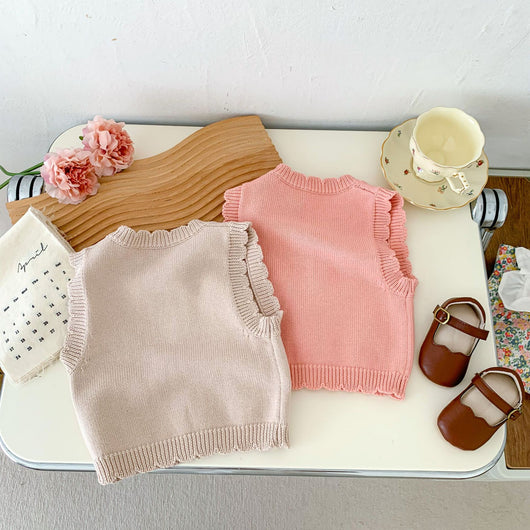 Chaleco Cardigan Infantil con Estampado de Conejitos - Image 14