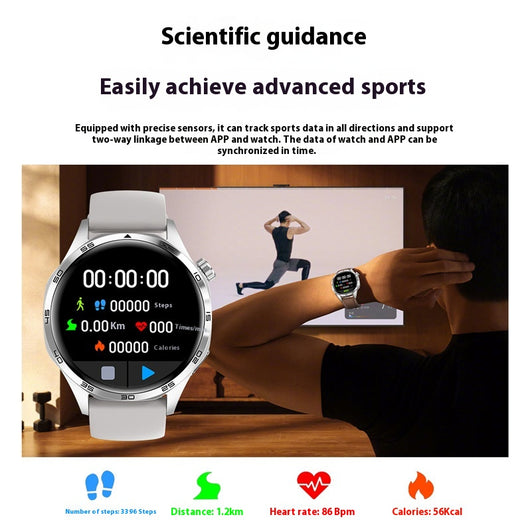 Reloj Inteligente WATCH5 PRO - Llamadas Bluetooth, Monitor Cardíaco y Presión Arterial - Image 26