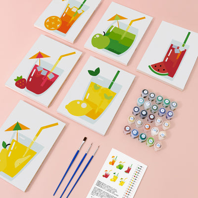 Kit de Pintura al Óleo Digital DIY - Paisajes y Flores - Image 16