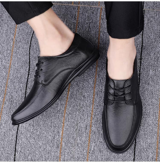 Zapatos Casuales de Cuero para Hombre con Suela Suave - Image 12