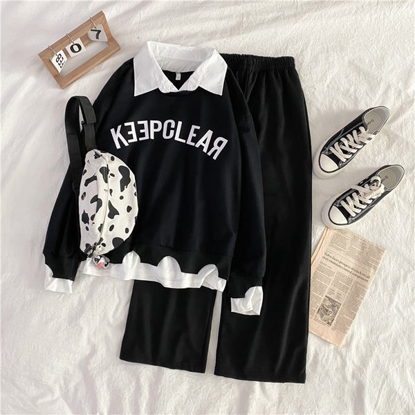 Ropa de Otoño para Niñas Adolescentes Estilo Coreano